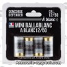 4 cartouches Mini Ballablanc à blanc cal 12/50