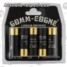 5 cartouches Gomm Cogne à balle caoutchouc cal 12/70