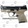 Pistolet d'alarme semi auto M&P9C FDE 9 mm