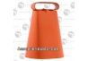 Sonnaillon orange fluo Hélen Baud 3 à 6 cm
