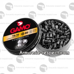 200 plombs Gamo TS10 lourds à tête pointue 4.5 mm