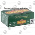 10 cartouches Vouzelaud La centenaire tube plastique Cal 20/65