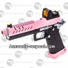 Réplique Vorsk  GBB Hi-Capa 5.1 rose + point rouge