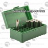 Boite de rangement pour 50 munitions 357 magnum