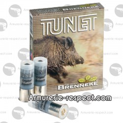 10 cartouches Tunet Brenneke bourre grasse 16/67