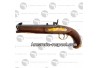 Pistolet Rocky Mountain Trappeur à percussion cal 45PN