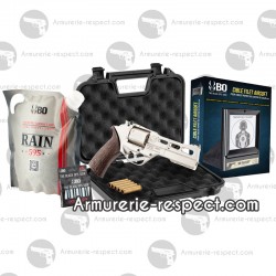 Pack revolver Chiappa Rhino 50DS + Co2 + billes + cible + mallette
