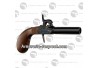 Pistolet Derringer Liegi standard à percussion calibre .44 poudre noire