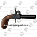 Pistolet Derringer Liegi standard à percussion calibre .44 poudre noire