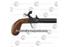 Pistolet Derringer Liegi standard à percussion calibre .44 poudre noire