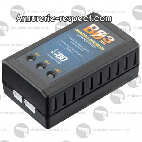 Chargeur de batterie BO3 Pro LiPo 7,4V et 11,1V