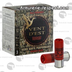 25 cartouches Tunet HP Red Tempest 12/76