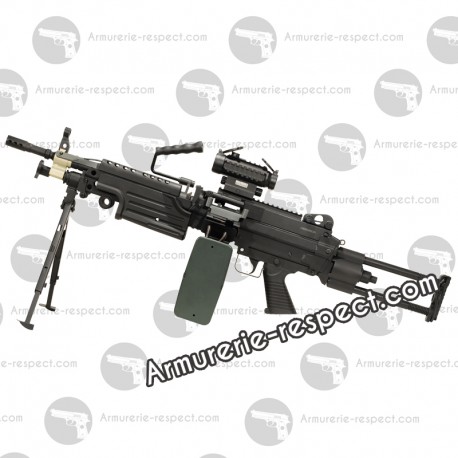 FN M249 PARA metal electrique 6mm (+AMOBOX) Energie 1,2 J. Max