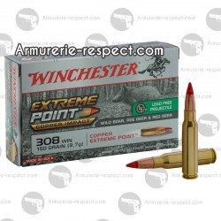 20 cartouches cal .308 Winchester balle Power Point