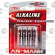 PILE ALCALINE LR03 AAA ANSMANN PILE ALKALINE LR03 AAA ANSMANN